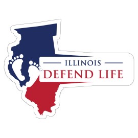 Illinois Sticker Pro-Life Sticker