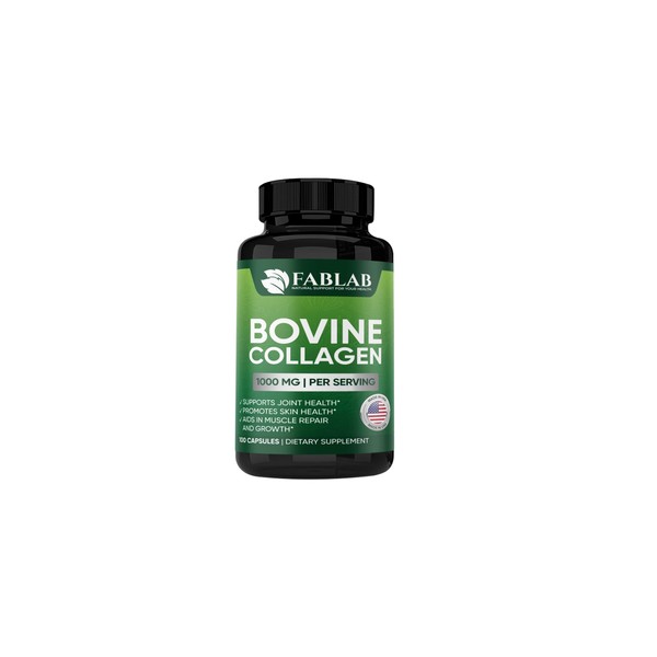 FabLab Bovine Collagen Type I Supplement - Nutritional Supplement for