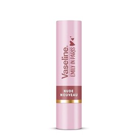 Emily in Paris Vaseline - Blsamo Labial Color Nude (3.0 g), Humectacin hasta por 24 horas, Nude Nouveau                                               