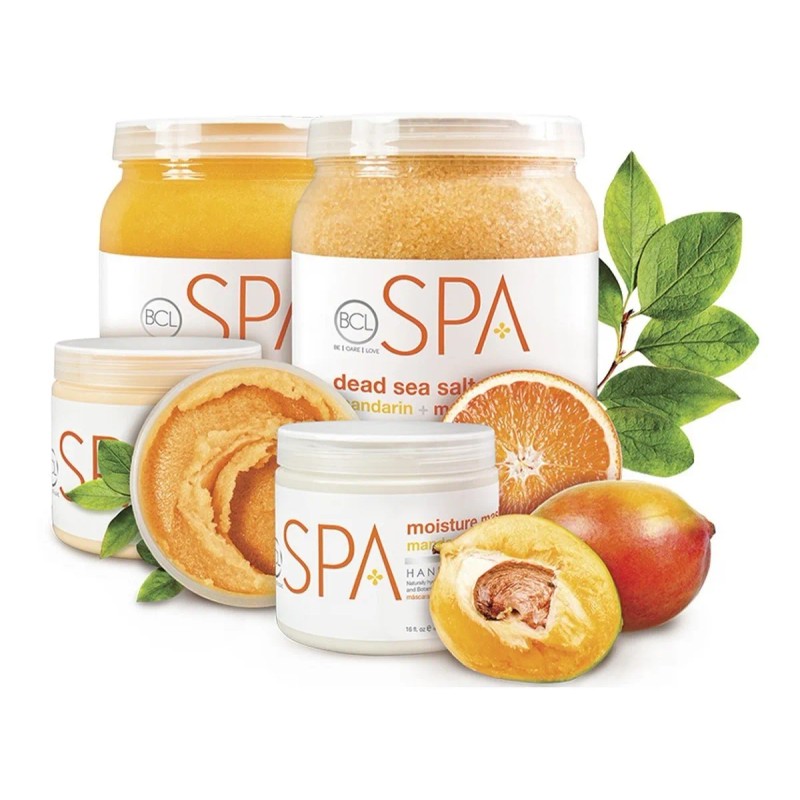Mascarilla Natural 1.8k Organica Mandarina + Mango Bcl Spa
