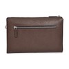 BALIDIYA Men Clutch Bag Purse Leather Wallets Wristlet Handbag Business