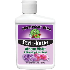 Houseplant Hero African Violet & Blooming Plant Food - 8-10-8 House Plant Fertilizer (8 Ounces)