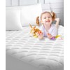 The Pure Thread Quilted Mattress Protector Small Double Bed 34cm