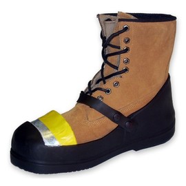 Safety TREDS 12439 Stretch Rubber Overshoes with Safety Toe for Workboots, X-Small (One Pair)