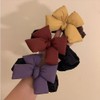 Soft Ponytail Holders for Curly & Long Hair, Multicoloured Bow