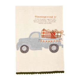 Mudd Pie Thanksgiving Hand Towel, Thanksgiving, 21" x 14"