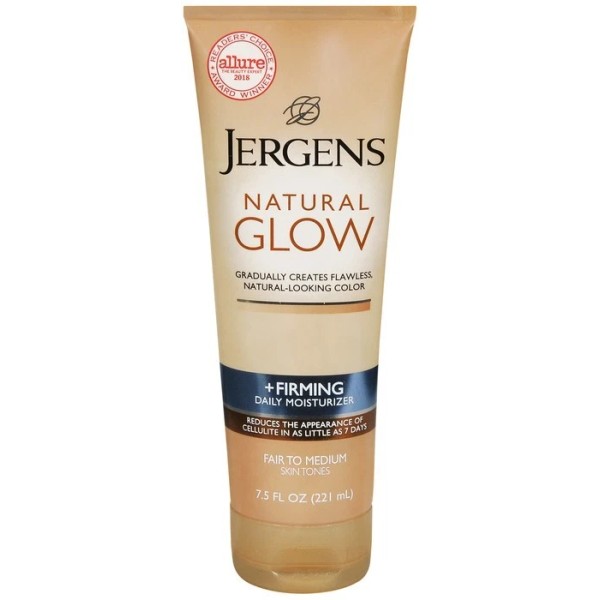 Jergens Natural Glow + Firming Daily Moisturizer Fair to Medium