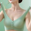 Maternity Seamless Wireless Hemline Nursing Bra Seamless Pink/XL