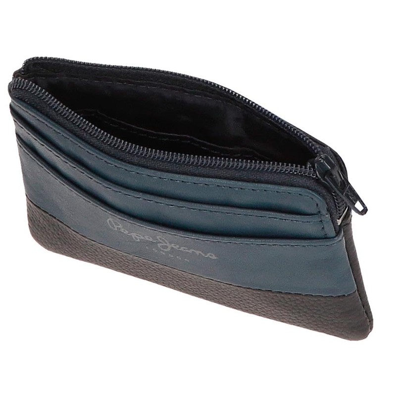 Pepe Jeans Topper Cowhide Leather Wallets Black Brown Various Sizes,