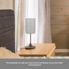 VANZACK Tall Drum Lamp Shade: Linen Table Lamp Cover -