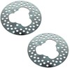 Factory Spec, 2 Front Disc Brake Rotors for Kawasaki fits