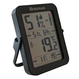 Max Min Thermometer Indoor Humidity Meter Hygrometer - Accurate Room Thermometer Maximum Minimum Recording Temperature Digital Display to Monitor House Home Office Nursery Greenhouse