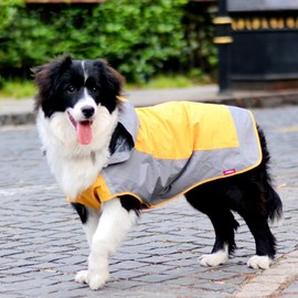 Umora Dog Ventilated and Hooded Raincoat - Rain Gear for Walking