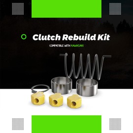 Driven Secondary Converter,49094-0045 & 49094-1084,Compatible with Kawasaki Gas Mule,Rebuilds Drive Converter,Clutch Rebuild Kit.