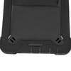 Tablet Case Black Silicone Precise Cutouts Shock Absorbent Stable Kickstand