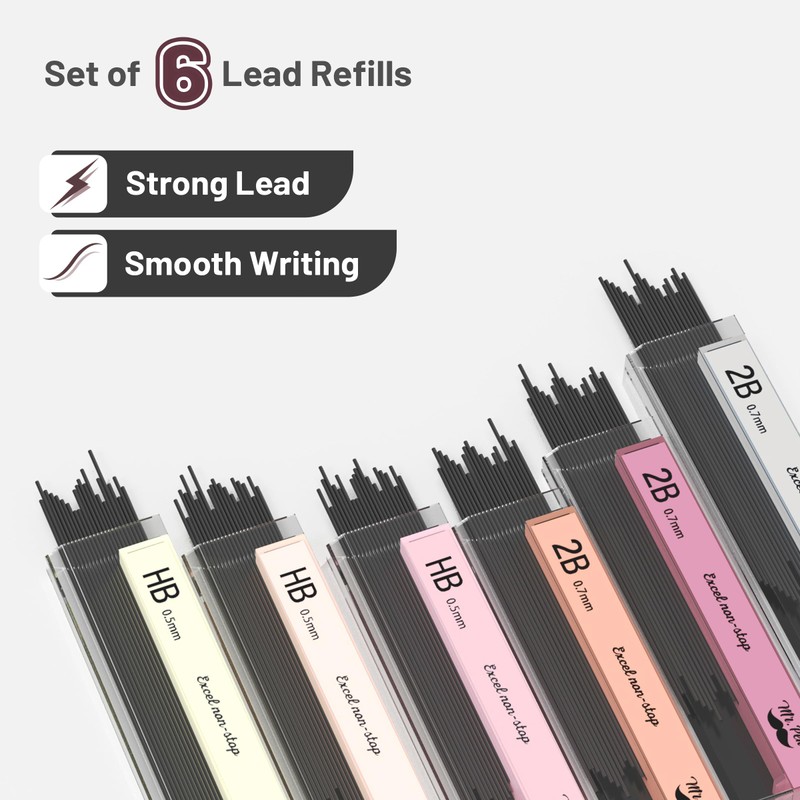 Mr. Pen- Mechanical Pencil Set with Lead and Erasers Refills,