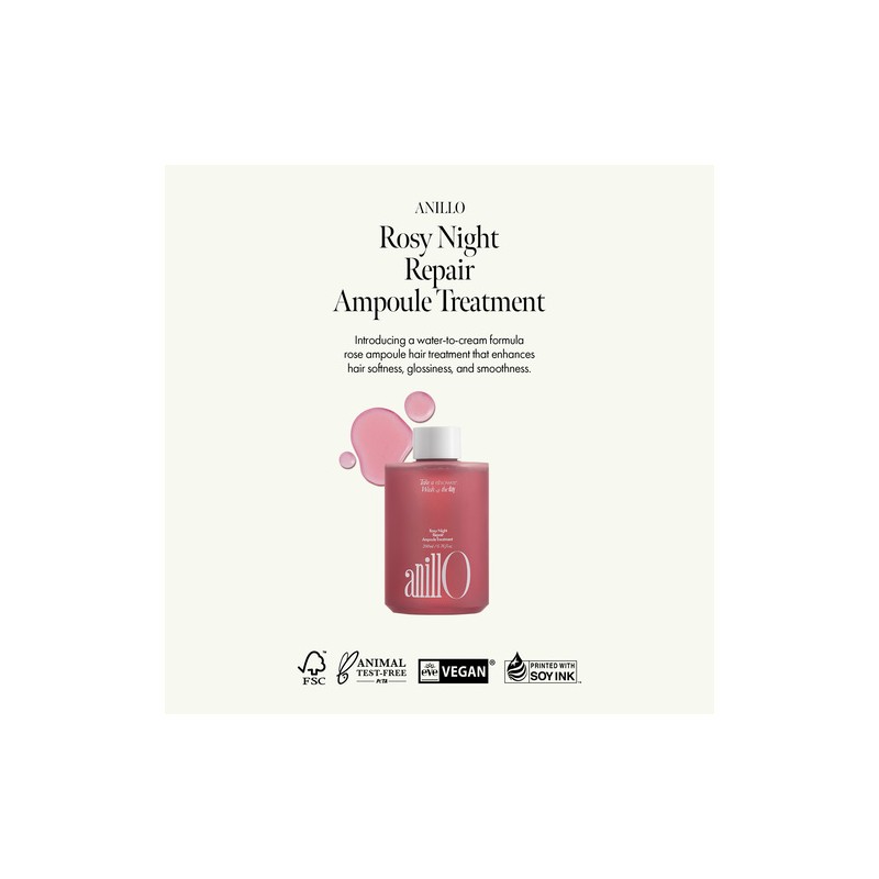 anillo [anillo]Rosy Night Repair Ampoule Treatment 200ml