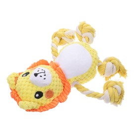 Mipcase Dog Plush Chew for Interactive Fun Soft Squeaky Plush for Puppies and Medium Dogs Promotes Healthy Chewing Skills and Gums No Stuffings Design