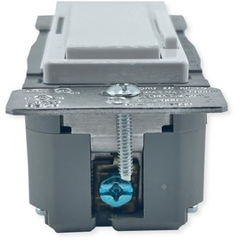 Generic WFD30-C2-BX-LW Wi-Fi Smart Universal Dimmer; includes White, Light Almond, and Ivory Color Change Kit; 120V, 60Hz; 3-way; Single Pole; 450W Dimmable LED/CFL; Wallplate Sold Separately