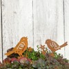 Storm's Gartenzaubereien Garden Stake Bird Set of 6 5 cm