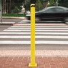 Safety Bollard Post Yellow Steel Bollards 60 Inch Height Steel