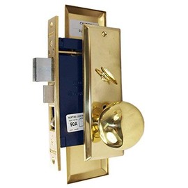 Marks Metro 114A/3 Left Hand Apartment Entry Heavy Duty Mortise Lockset