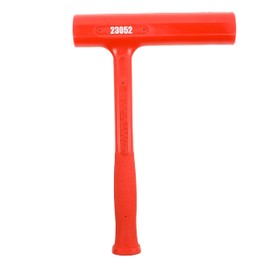 ARES 23052 – 32oz Slim Line Deadblow Hammer – Heavy Head Delivers Powerful Striking Force – Slim Profile Head Design for Greater Impact Accuracy – Long Head Hammer for Driving Pistons - Made in USA