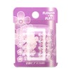 hero clear earrings flower + flat