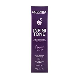 TINTE PERMANENTE EN CREMA INFINITONE COLORLY 8.34 RUBIO CLARO DORADO COBRIZO 90 GS COLORACIÓN DE CABELLO