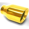 Gearhead GOLDEN EXHAUST TIP 2.25'' IN - 4'' OUT -