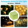 Brightown 12-Pack Rechargeable AA Batteries - 1000mAh 1.2V NiMH High