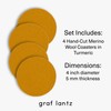 Graf Lantz - Bierfilzl Felt Coasters - Round - 100%