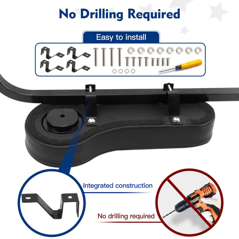 NOKINS Golf Cart Armrest with Cup Holder/Rear Seat Arm Rests