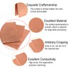 AcbbMNS 1 Piece 99.9% Pure Copper Sheet Metal 200x200mmx1mm T2