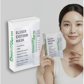 BEAUTEDERM PDRN Cica Exosome Panthenol Collagen Exotocin Hydrogel Elisir Mask Pack / PDRN 시카 엑소좀 판테놀 콜라겐 엑소토신 하이드로겔 엘리시어 마스크팩