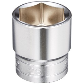 Kyoto Machine Tools (KTC) Socket Hexagonal B426 Opposite Side Dimensions: 1.0 x Insertion Angle: 0.5 x Total Length: 1.5 inches (38 mm)