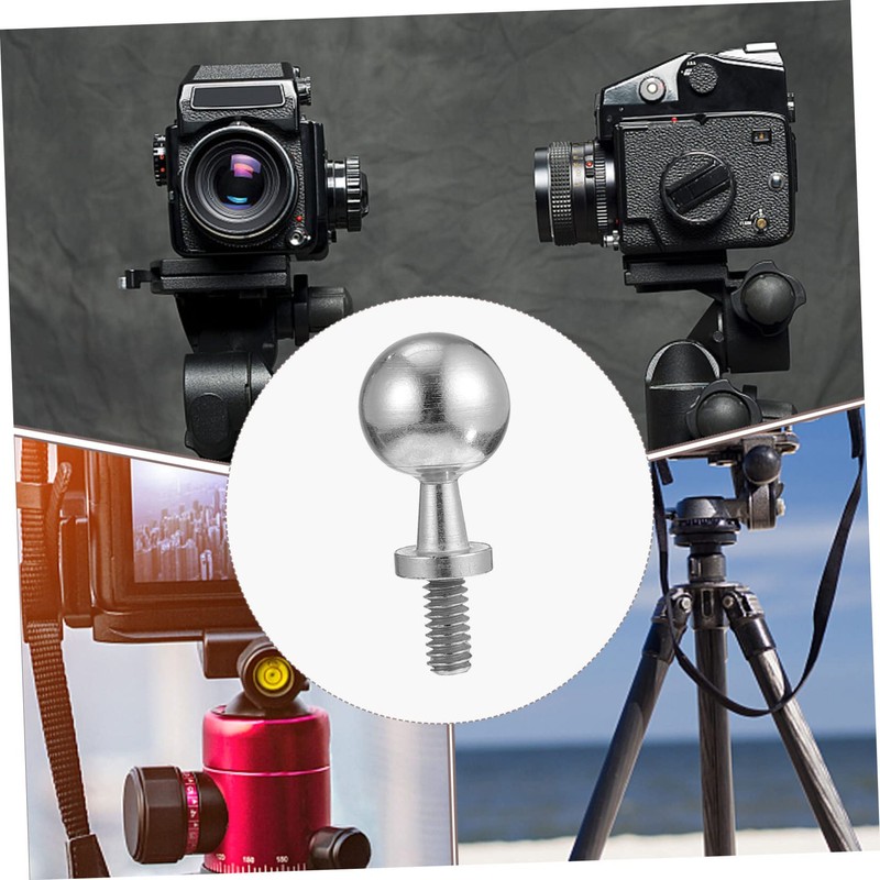 KONTONTY 2 Pcs Quality Material Camera Tripod Ball Screw Lightweight