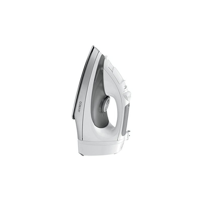 Iron,White,8 ft. Retractable Cord