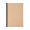 Muji NAA11A9S Notebook, 0.2 inch (6 mm) Horizontal Rule, Beige,