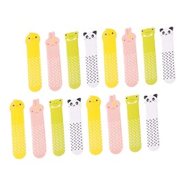 minkissy 50pcs Nail File Children Manicure Files Nail Kits Kit De Manicura Nail Polishing File Nail Buffering File Nail Care Kids Tools Suit Eva+ +Sandpaper Manicure Tools Mini