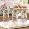 Kate Aspen 12 Piece Vintage Milk Favor Jar, DIY Baby
