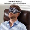 4 Pieces Sleep Eye Masks,Leopard Light Blocking Eye Cover Sleeping