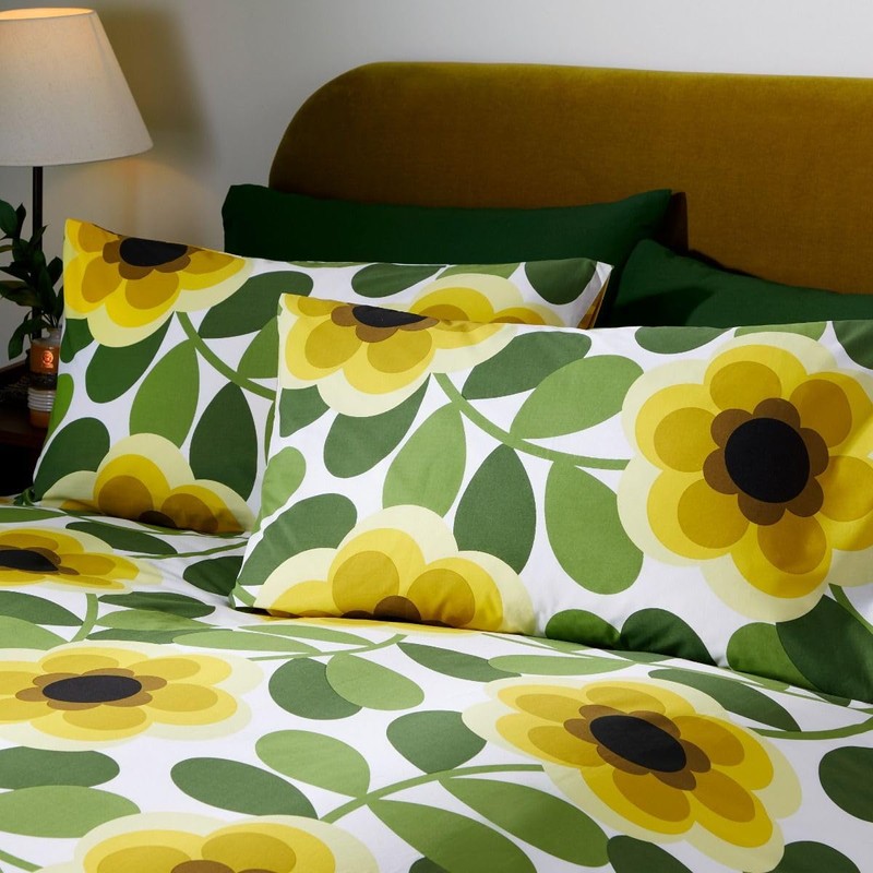 Orla Kiely Bedding - Giant Water Lily 100% Cotton Duvet