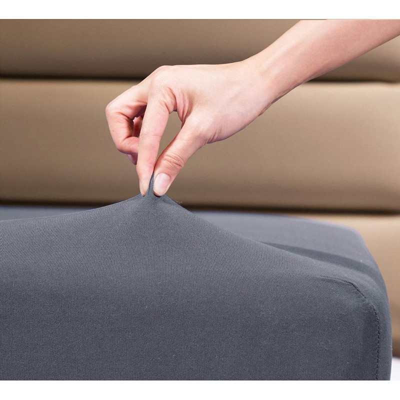 Gray Fitted Sheet Double Bed | Jersey Cotton Fitted Sheet