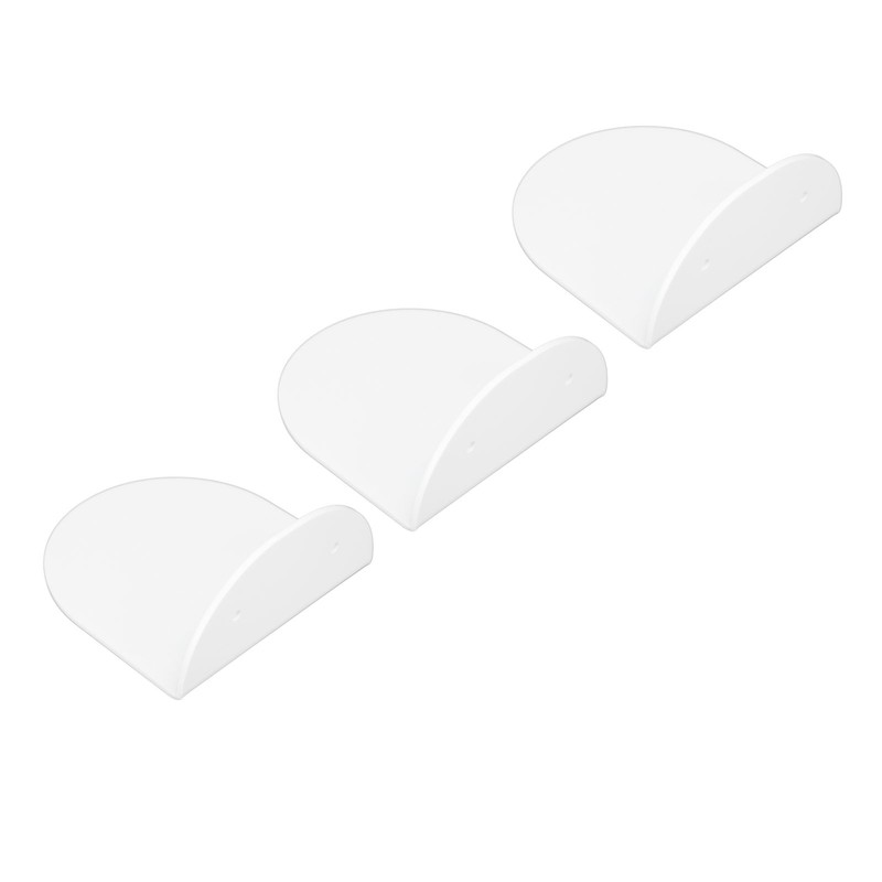 3pcs Wall Speaker Floating Shelves Acrylic Waterproof Wall Mounted Speaker