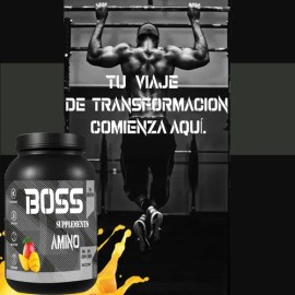 Aminoácidos Boss en Polvo de Mango, 1 kg Libre de Gluten                                                                                              