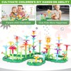 Flower Garden Building Toys for 3 Year Olds, DIY Bouquet