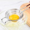 Eiertrenner Edelstahl Eigelbtrenner Eitrenner Eierpiekser Eierschneider Eierköpfer Eiweiß Trenner Egg