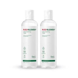 Dr.G [Fashion Plus] [Dr. G] Dr. G x Dr. G Red Blemish Clear Soothing Toner 300ml x 2 / [패션플러스][닥터지]닥터지 x 닥터지 레드 블레미쉬 클리어 수딩 토너 300ml x 2개