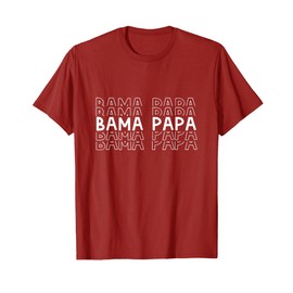 Alabama Bama Papa Grandpa Gift Father's Day Southern Pawpaw T-Shirt